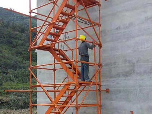 安全梯笼的组成与桥梁施工安全爬梯的搭设方法